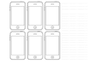 These iPhone sketch paper