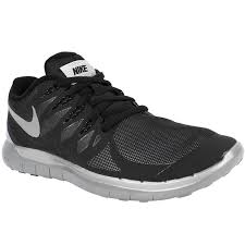 Nike Free 5.0 Flash Men's Training Shoes - Black/Gray/Silver