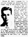 ... Mr. and Mrs. Ralph Bell Sr. Route 5, Completing his basic training at ... - Bell_Ralph_Wyatt_Jr_wwii_article