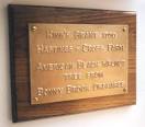 plaque pronunciation