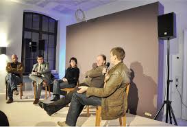 Podiumsdiskussion zum Thema Stadtentwicklung in Wuppertal Arrenberg im Rahmen der Buchpräsentation “Das war nicht Monaco hier”, Herausgeber Axel Haeusler.