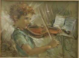 Giovanni Vitti | Art auction results, prices and artworks estimates - vitti_giovanni-giovane_violinista~OM126300~10348_20091117_265_1021