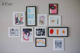 Kids Art Gallery Wall | Design Improvised