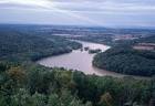 The Ohio river running between Ohio and West Virginia public domain image - via Daymix