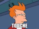Futurama Fry - touche
