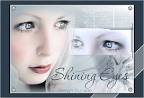 Shining Eyes. Materialen hier. Verschillende tubes, brushes, lettertype P22 ... - shining%20eyes