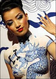  Some Theme Body Painting From Japanese 