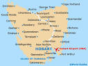 Hobart City Map, Street Map, Location Maps, District: Map of ... 