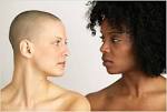 black woman and white woman