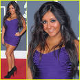 Snooki - 2010 Grammys Red