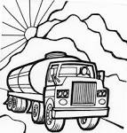 Mechanics and Parts coloring page