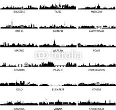 vector european city skylines von Felix Pergande, lizenzfreier ...