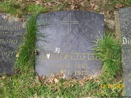 Grab von Adolf Janzen (14.08.1881-13.01.1970), Friedhof Marcardsmoor