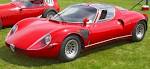 1968 Alfa Romeo 33 Stradale - Red - Side Angle