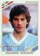 Sticker 316: Eduardo Acevedo - Panini FIFA World Cup Mexico 1986 ... - 316