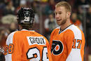 Jeff Carter (#17 in orange)