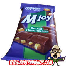 Taste of Austria » -- » Milka M-joy Haselnuss Hazelnut - m-joyhaselnuss