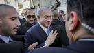 With hardened positions, Netanyahu heads toward narrow victory.