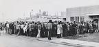 Teaching &amp; Learning Cleveland | Line of Job Applicants at Ford ...