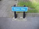 Street sign 'Kitson' Way - via Daymix