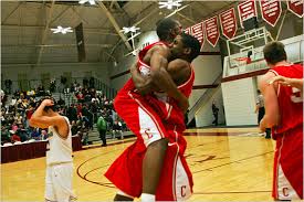 Louis Dale, left, and Jason Battle after Cornell defeated Harvard. (Credit: Josh Haner/The New York Times). CAMBRIDGE, Mass — Cornell Coach Steve Donahue ... - 16quad533