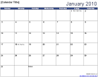 Perpetual Calendar Template - Free Perpetual Calendar