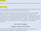 Online Dating Profile Reading