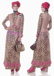Contoh Model Baju Pesta Muslim Terbaru 2015. CANTIK!