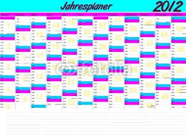 Jahreskalender 2012 mit Kalenderwochen von torsten gerke ... - 400_F_36360781_pqqX1AcFjagsJ9l3bey8jYenfaSWUzW9