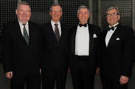 From left: Arne Holen, Øyvind Norheim, Harald Herresthal and Einar Solbu. Photo: Knut Utler. The anniversary committee for the Lindeman year 2012. - Jubileumskomiteen-2012