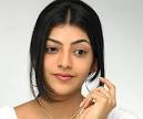 Actress Kajal in Black