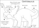 Centrosaurus Printout- ZoomDinosaurs.