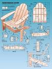 Pine Adirondack Chair Plans