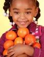 Children And Fruit Encouraging