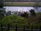 The River Dee from Dee Banks, Boughton, Chester. The Sailing Club, Chester - via Daymix