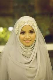 Hijab style for arzu on Pinterest | Bridal Hijab, Muslim Brides ...