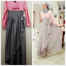 Hijab Butik By Olshop Grosir Kiky Vinola: Dress Pesta Bahan Velvets