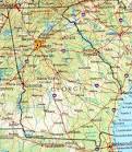 GA Georgia map, USA ‚Äì Travel, Where, how and when Georgia ...