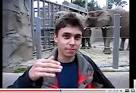 Jawed Karim in the first ever
