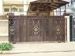 Karya Jual Pintu Besi Pintu Dorong Pintu Gerbang Pagar Minimalis ...