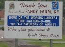Fancy Farm Kentucky | The Sticky Egg