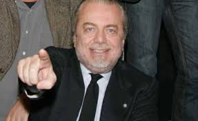 De Luarentiis, vulcanico presidente del Napoli calcio