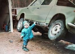 Girl Lifts CAR Off FATHER In Accident!!!...Report Here!!
