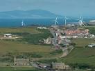 Wind Turbines Solway Firth. View is of Low Moresby in foreground, - via Daymix