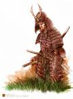 Samurai by  thequickbrownfox on deviantART