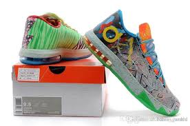 Factory Sale KD Basketball Shoes KD VI What the KD Athletics Shoes ...