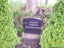 Grab von Friedrich Johann Witte (-), Friedhof Wiesede