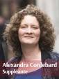 Alexandra Cordebard, candidate