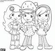 Strawberry Shortcake coloring page