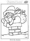 Christmas coloring page